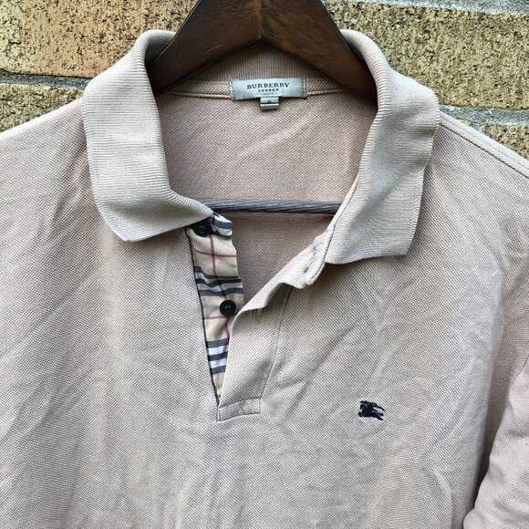 Vintage Burberry London Novacheck Collar Button Up Shirt Small - Picture 1 of 6